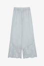 PANT LINO ENCAJE Gris