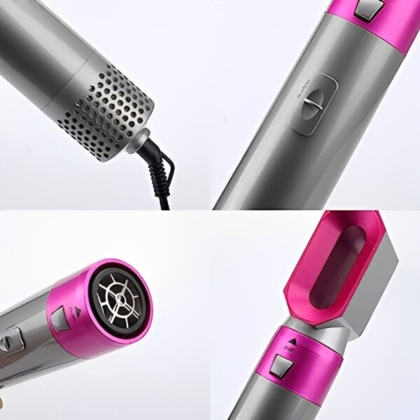 Modelador Secador Cepillo Alisador Rizador Anti Frizz 5 En 1 Modelador Secador Cepillo Alisador Rizador Anti Frizz 5 En 1