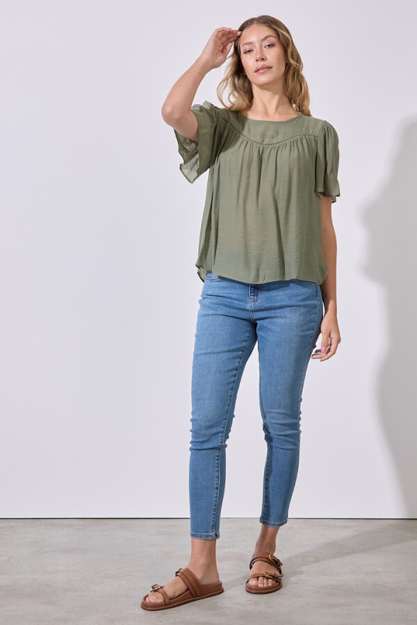 Blusa Puntilla VERDE