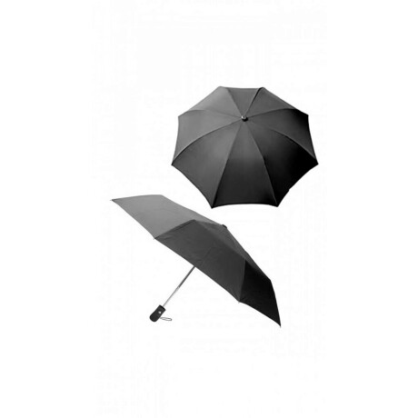 Paraguas Autómatico Mango Comun Negro