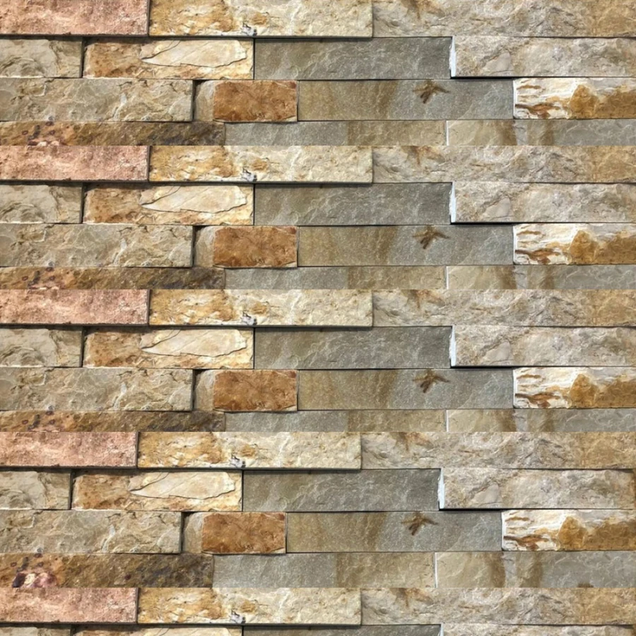 Piedra Natural Brick Amarilla Piedra Natural Brick Amarilla