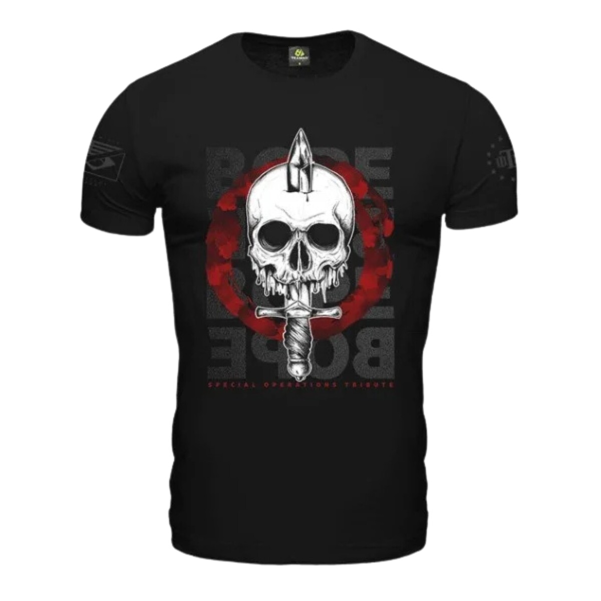 Remera manga corta BOPE - Rojo 