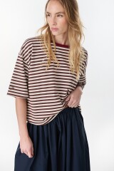 Tshirt Rowan Chocolate/Bordeaux