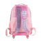 Mochila Infantil Trendy Good Vibes con rueditas Rosa - Violeta