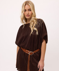 Vestido Terra Marron