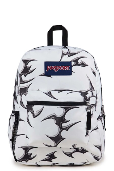 MOCHILA CROSS TOWN CYBER SILVER WHITE