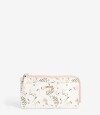 Billetera Fichero Rectangular Con Cierre Estampado flores