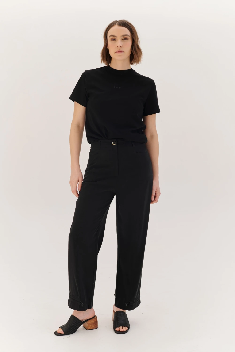 PANTALON ZIP negro 3