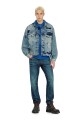 Chaqueta Denim Para Unisex D-Denver-S2 Azul Medio