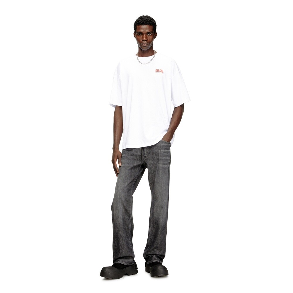 Polos Urbano Para Hombre T-Boxt-Bisk T-Shirt Blanco