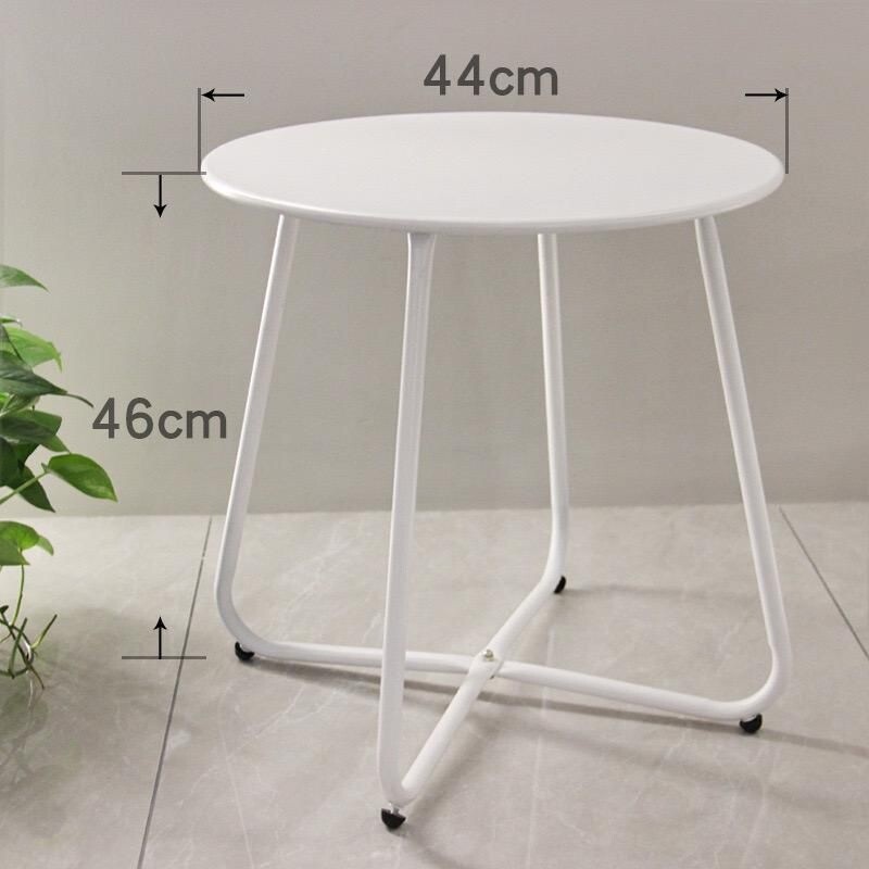 KFD01 Mesa Auxiliar Baja 44x44x46cm - Negra