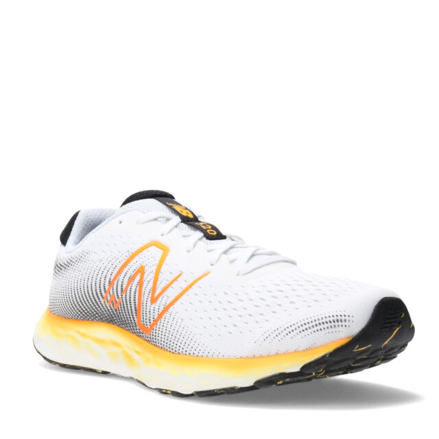 Championes de Hombre New Balance Running Course 520 Blanco - Negro - Anaranjado