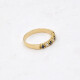 Anillo Medio Sinfin En Oro 18K Y Brillantes Anillo Medio Sinfin En Oro 18K Y Brillantes