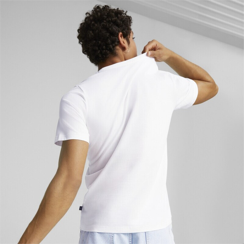 Puma Remera Sneaker Graphic de Hombre - 671764-02 Blanco