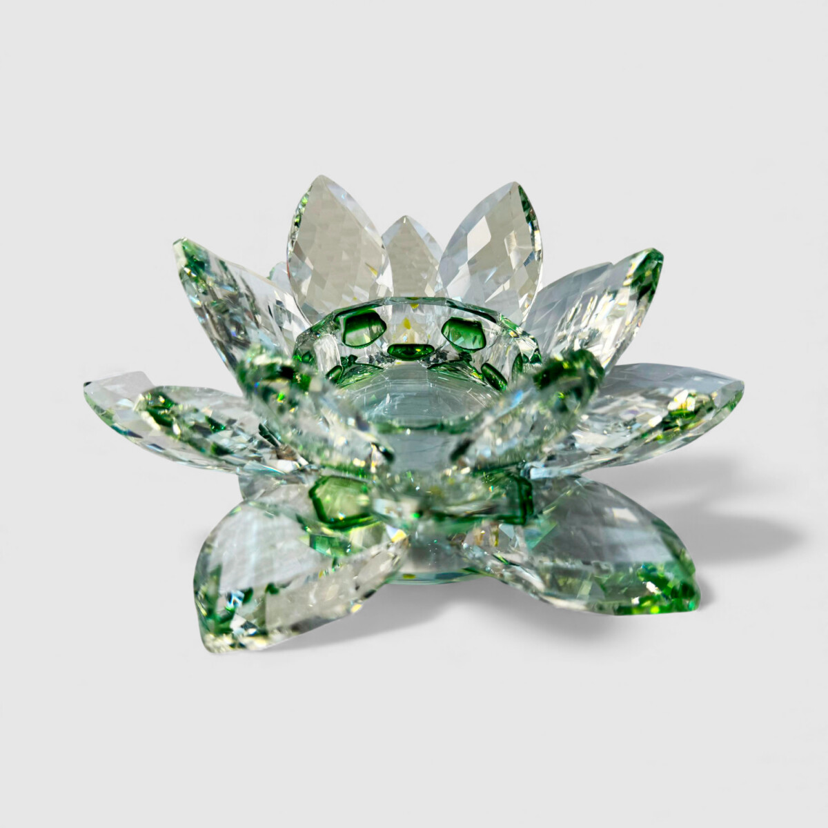 Centro De Mesa Flor De Loto - Verde 