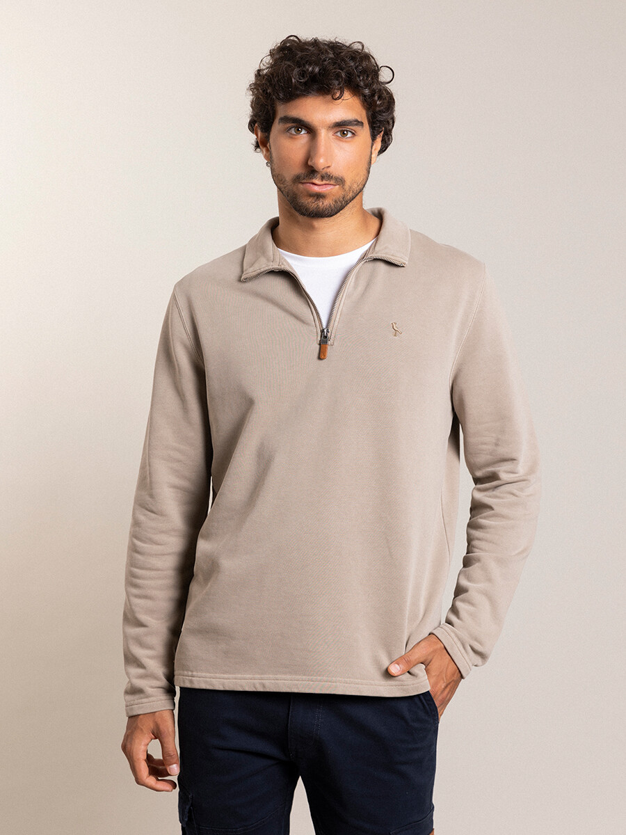 SWEATER M/C CALGARI POLANCO - Beige 