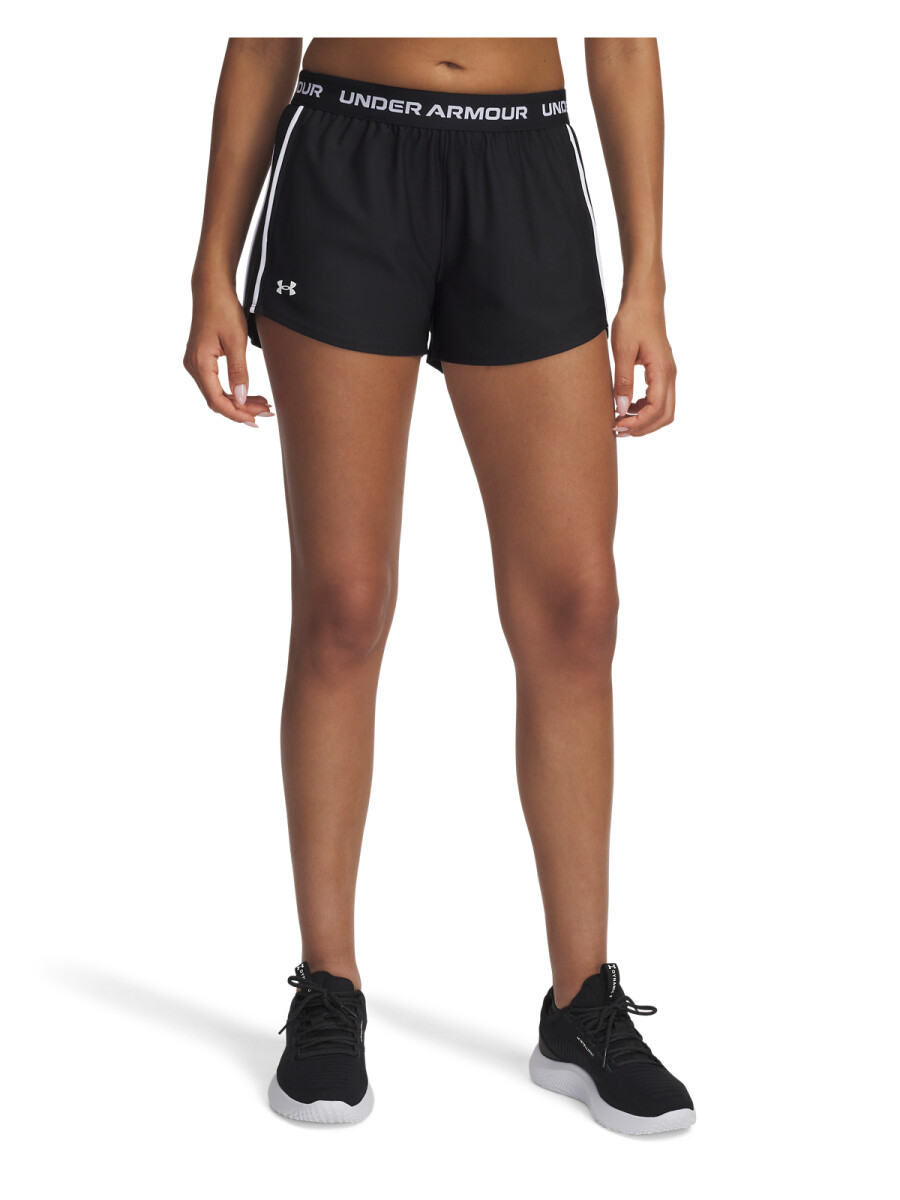 Short UA Tech Play Up Mujer 1389882-002 - Negro 