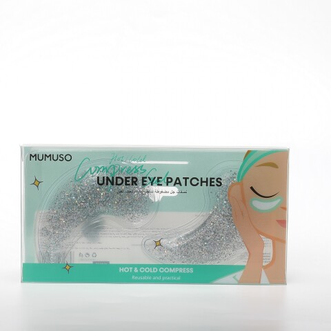 PARCHES DE GEL PARA COMPRESAS FRÍAS Y CALIENTES DEBAJO DE LOS OJOS (PLATEADOS/1 PARCHES DE GEL PARA COMPRESAS FRÍAS Y CALIENTES DEBAJO DE LOS OJOS (PLATEADOS/1