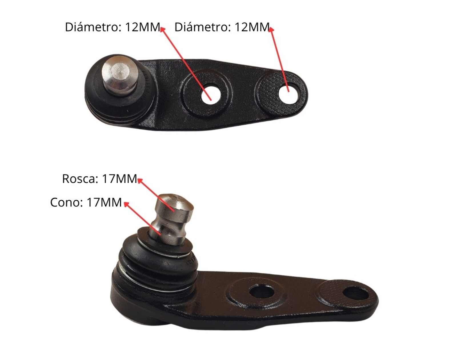Rotula Volks Parati/Amazon - Senda/Gol I/Saveiro 80-94 Der/Izq 