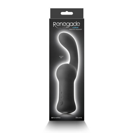 Masajeador de Próstata Renegade Curve Negro Masajeador de Próstata Renegade Curve Negro