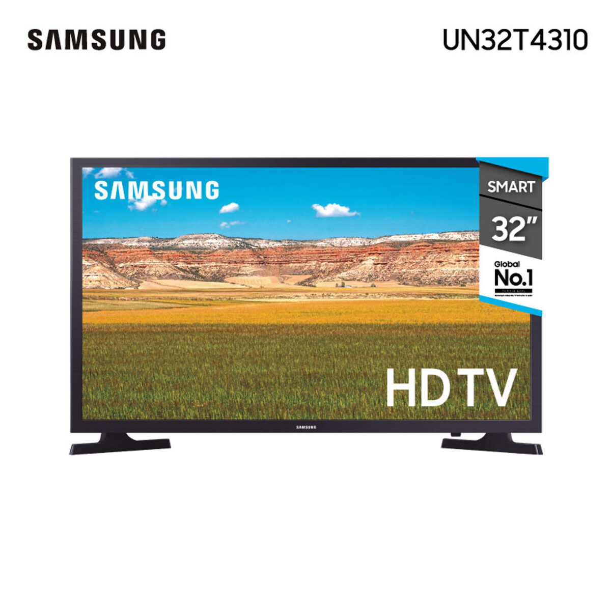 SMART TV SAMSUNG - CERAMICA NEGRO UN32T4310 