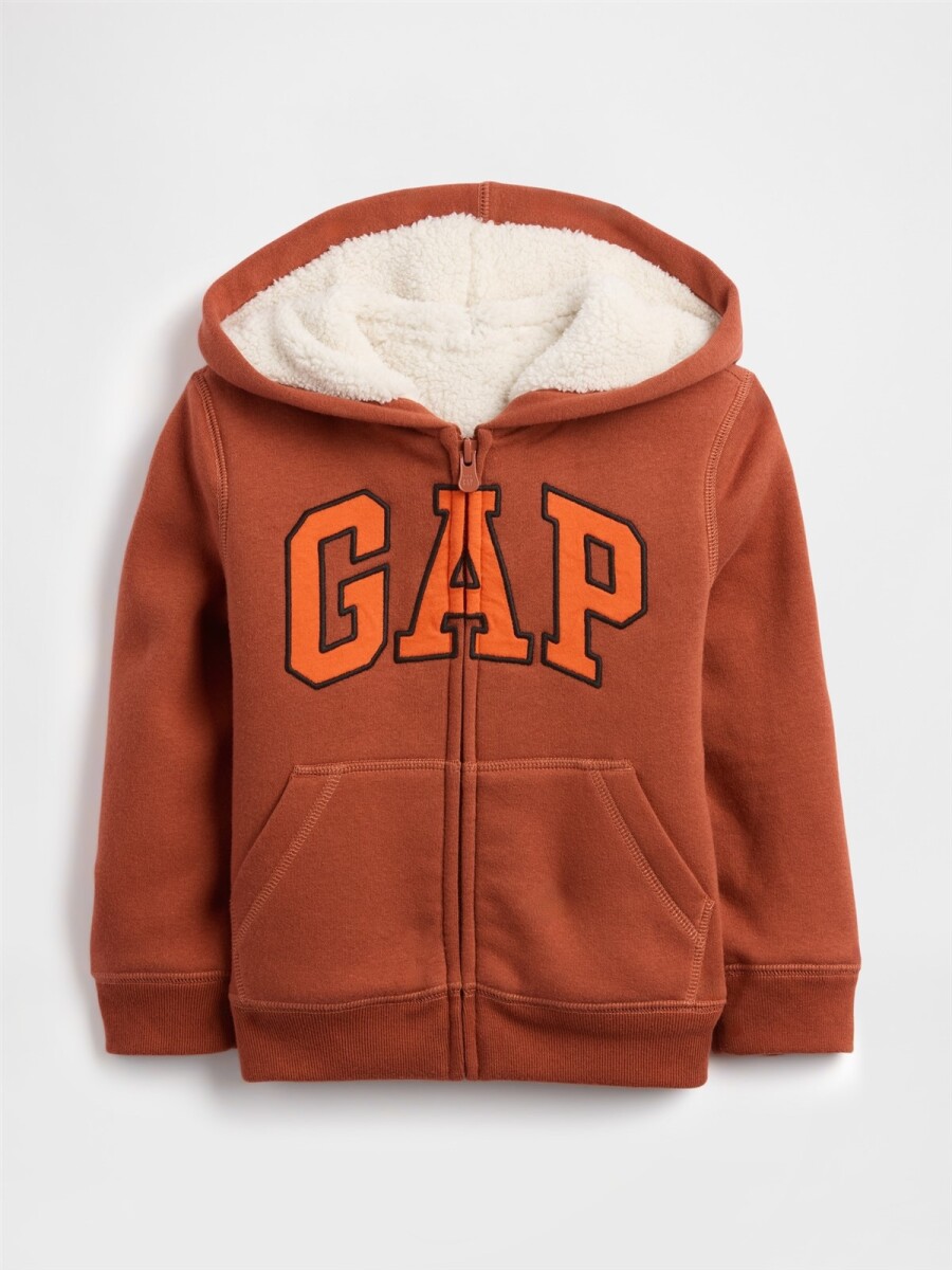 Canguro Con Corderito Logo Gap Toddler Niño - Copper Spice 245 