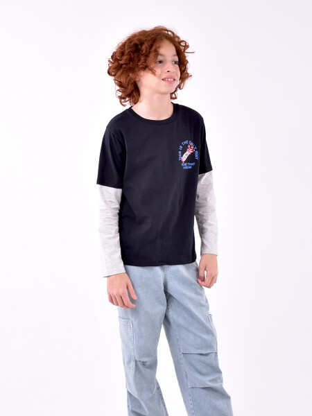 REMERA LUCA NEGRO