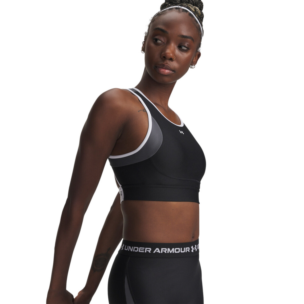 UA Crossback Mid Open Back - BLK-004 