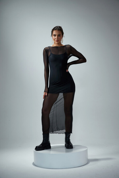 Vestido Serenay Negro