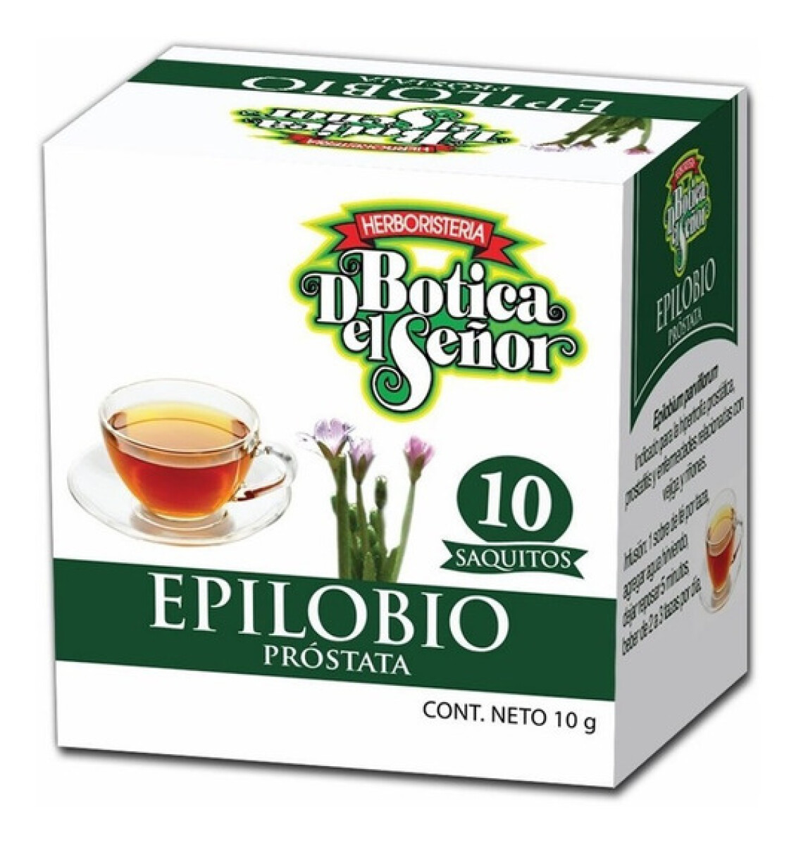 Epilobio 10 Saquitos – Infusión Natural para Bienestar