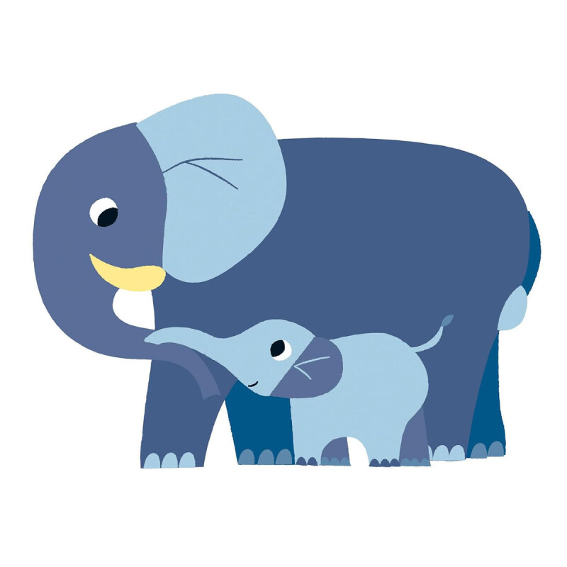 Stickers Animales mamás y bebés Djeco Stickers Animales mamás y bebés Djeco
