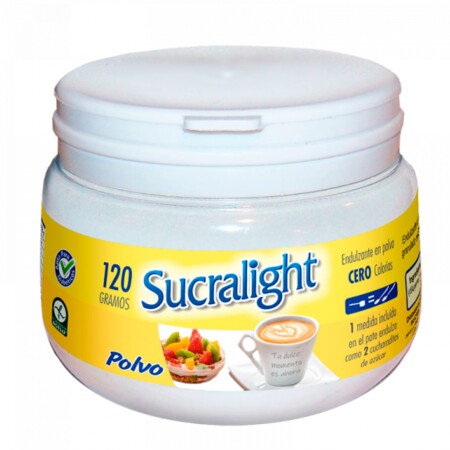 Sucralight polvo pote 120g Sucralight polvo pote 120g