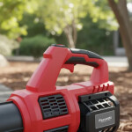 SOPLADORA A BATERIA 20V 4,0 Ah - BATERIA + CARGADOR rojo