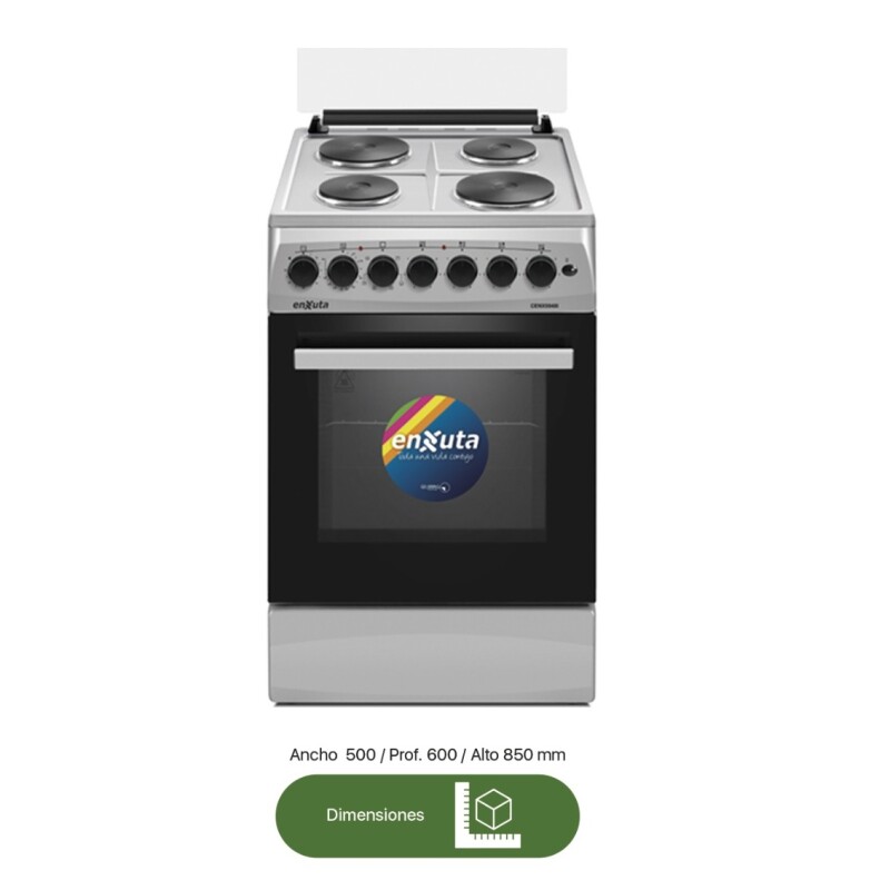 Cocina Electrica Enxuta 4 Discos Cenx5548i Inox Convección(Pausado) Cocina Electrica Enxuta 4 Discos Cenx5548i Inox Convección(pausado)