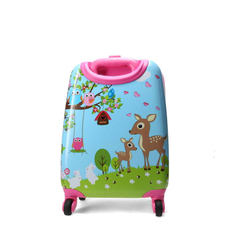 Valija MINI Miss Carol ENJOY Set mochila y valija para niños Rosado