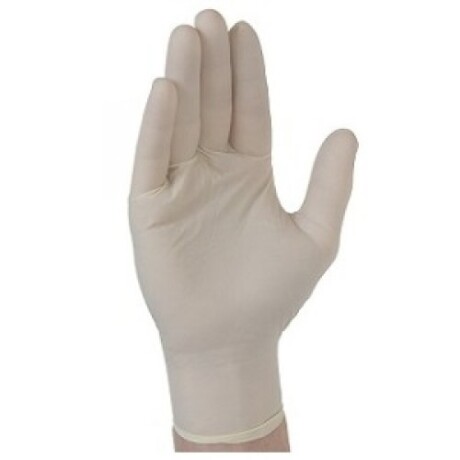 GUANTES DE LATEX CAJA X 100 TALLE L NATURAL