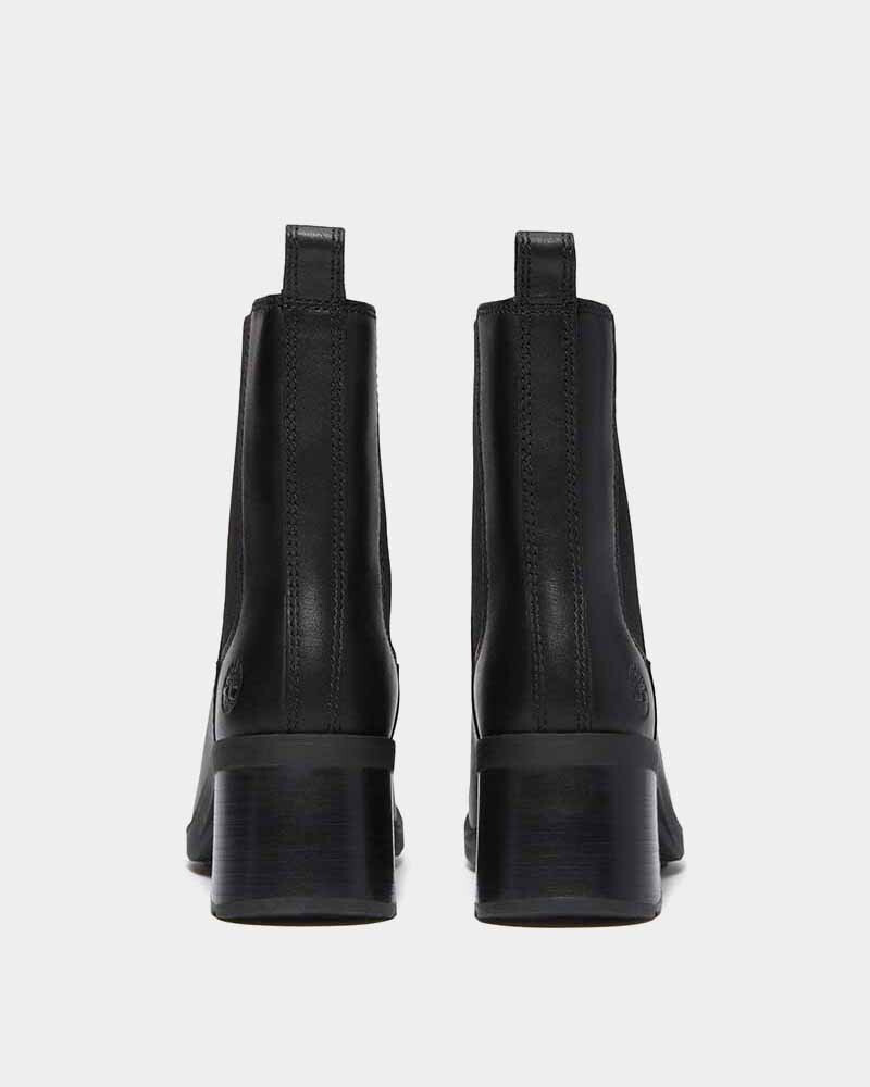 Botas Chelsea Bellevaux Mid Mujer Black Full Grain