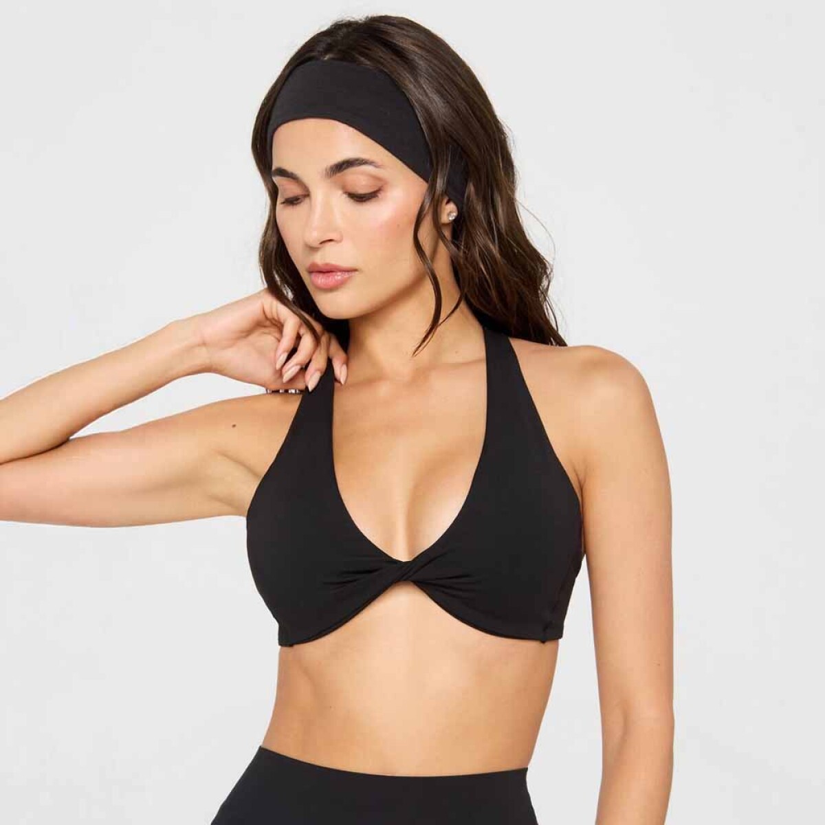 Top Pureluxe Plunge Low Impact Bra Mujer 