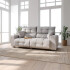 HELLEN- SOFA 3 CUERPOS HANNOVER GRIS CLARO HELLEN- SOFA 3 CUERPOS HANNOVER GRIS CLARO