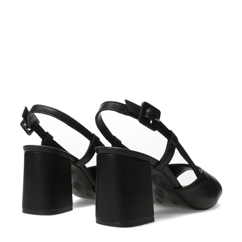 Sandalias de Mujer Bottero Tira Trasera Negro