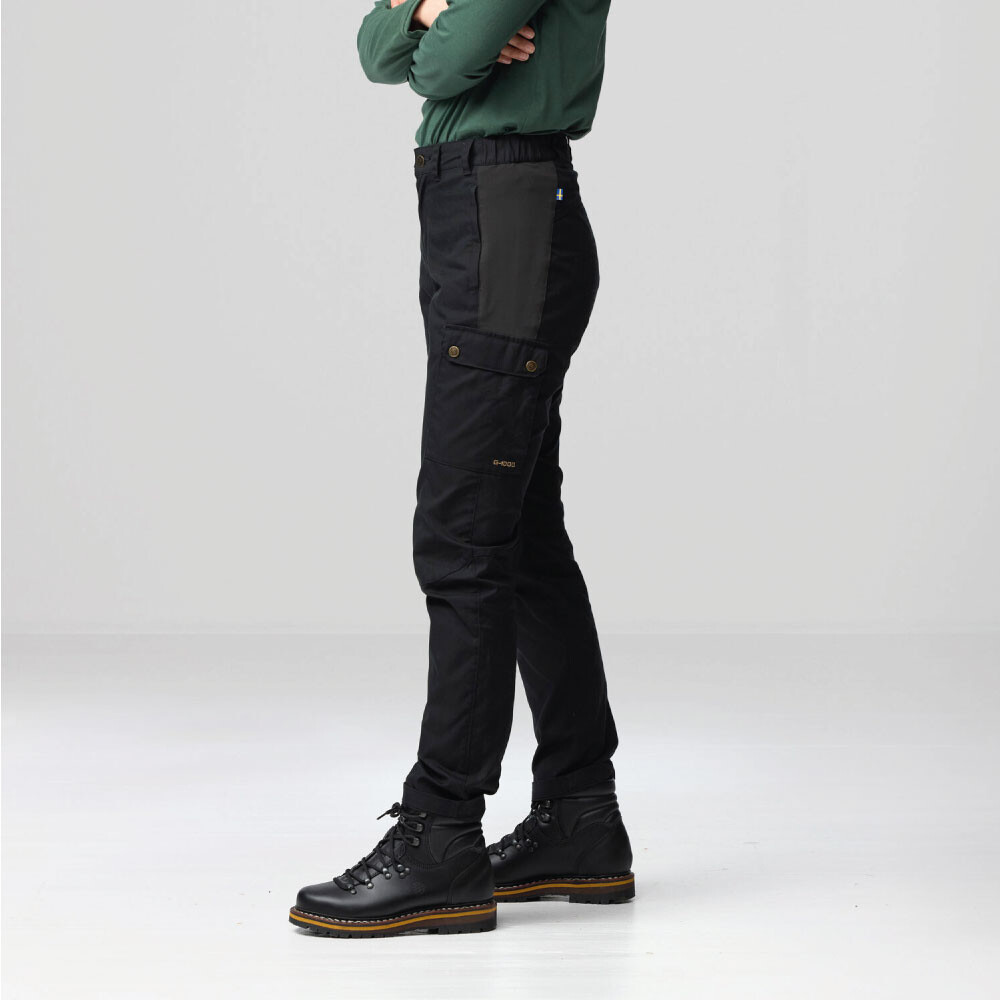 Stina Trousers W Dark Olive