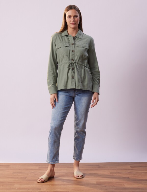 Sobrecamisa Lino OLIVA