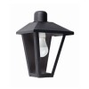 FAROL TRAPEZOIDAL DE PARED E27 NEGRO FAROL TRAPEZOIDAL DE PARED E27 NEGRO