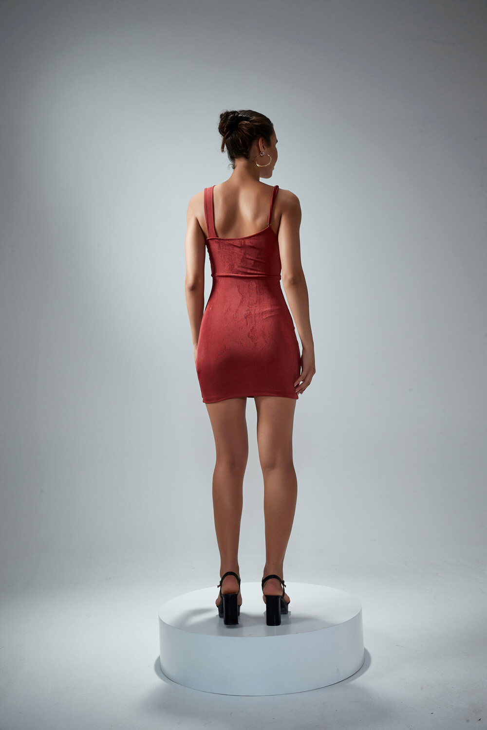 Vestido Larch Bordeaux