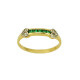 Anillo Oro 18K Con Esmeraldas Y Brillantes Anillo Oro 18K Con Esmeraldas Y Brillantes