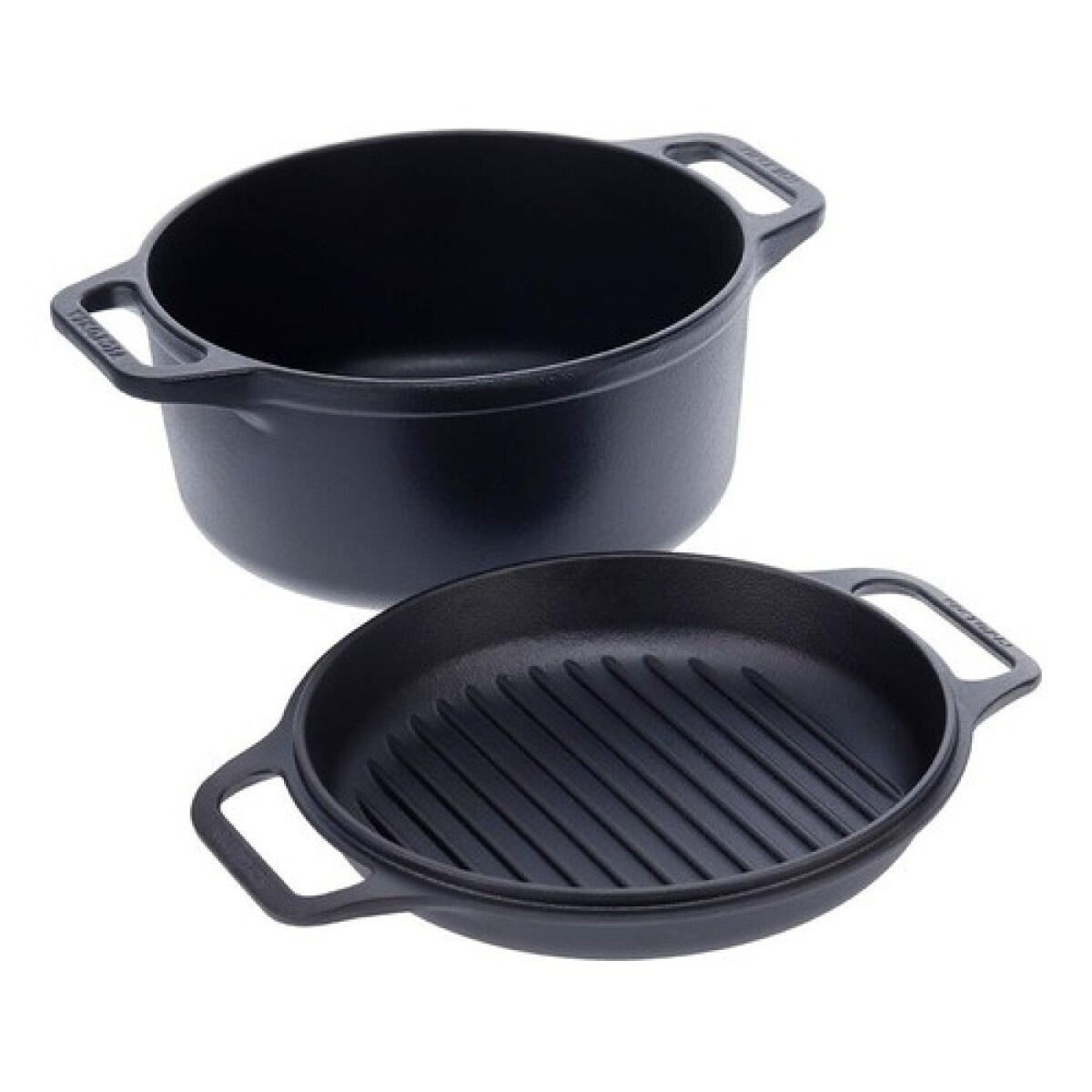 Olla 2 en 1 en Hierro esmaltado Vítreo Victoria 5.7L 26cm 