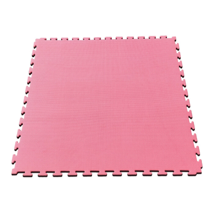 Piso Goma Eva Tatami Encastrable 1m x 1m x 2cm Randers Negro Rojo