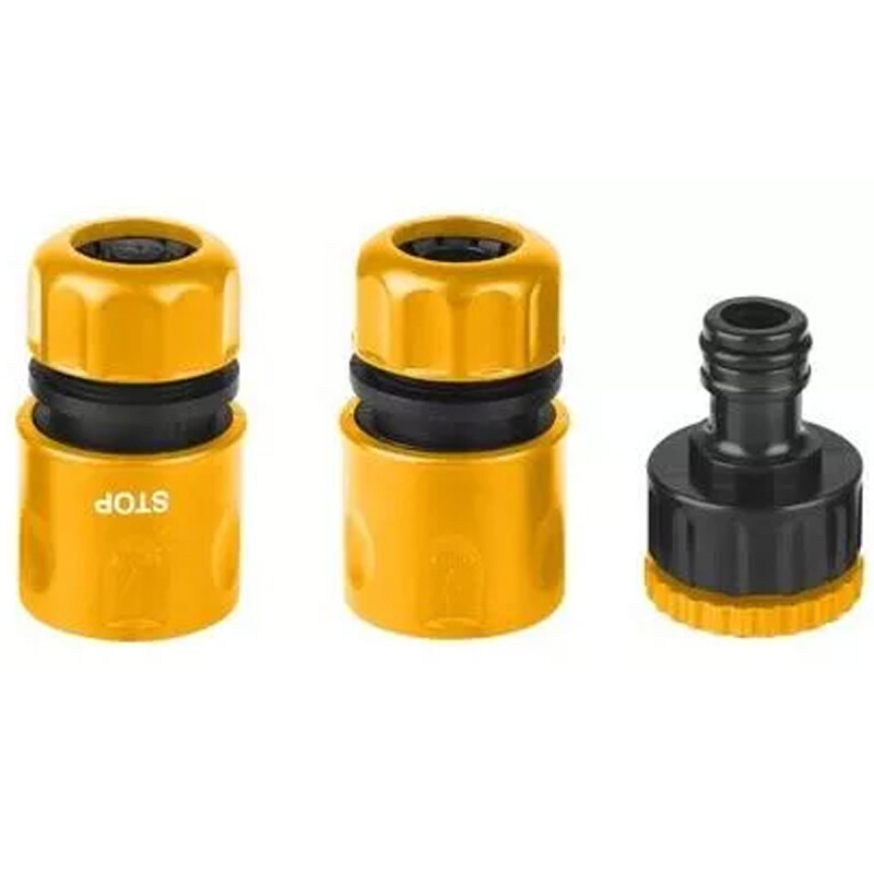 JUEGO DE ACOPLES MANGUERA 1/2´´ INGCO HHCS03122 JUEGO DE ACOPLES MANGUERA 1/2´´ INGCO HHCS03122