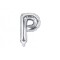 Letra Inflable Plateada P
