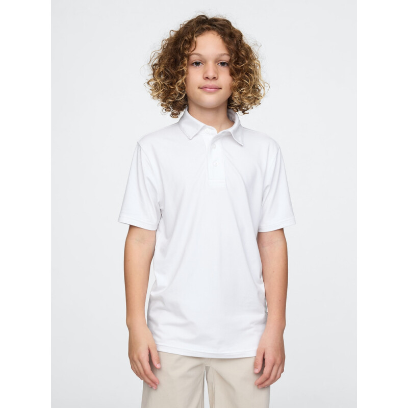 SS TECH POLO OPTIC WHITE